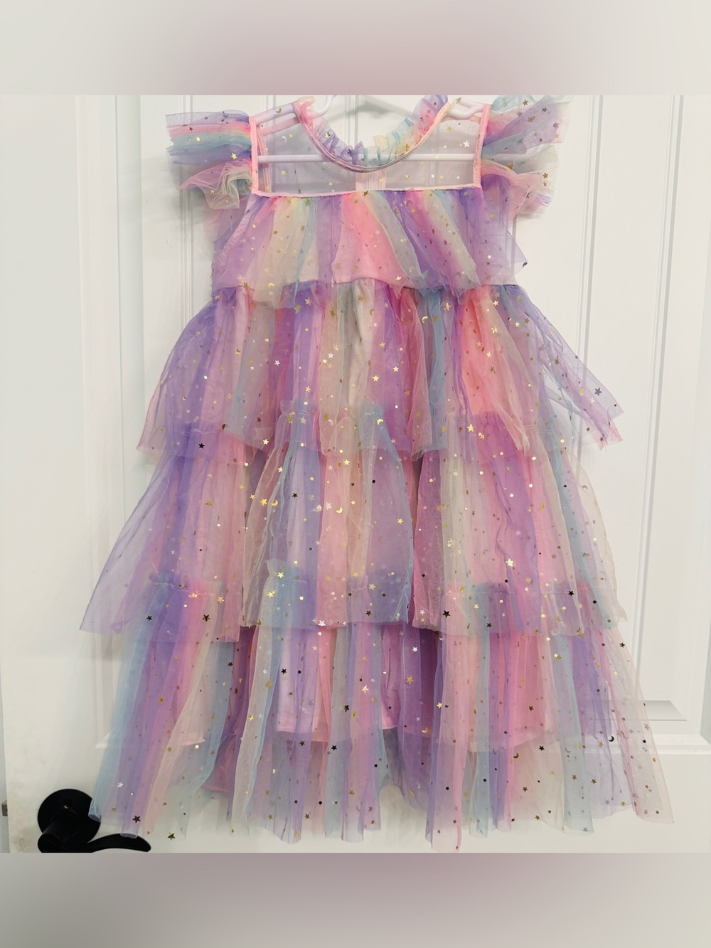 Super cute party dress little girls size 130 (6/7US).